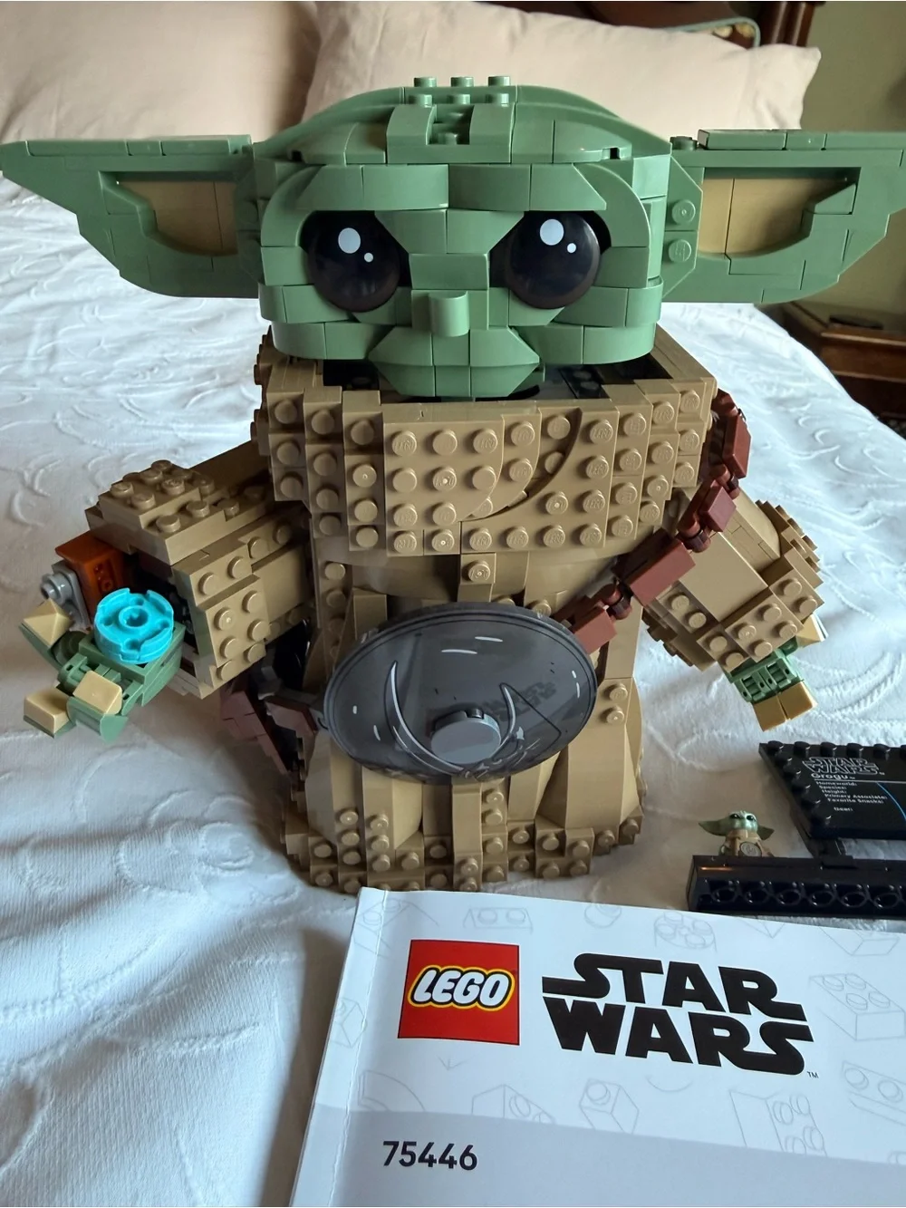 LEGO Star Wars Grogu Mandalorian Apprentice Set 75446 Disassembled w/Manual